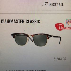 Ray Ban clubmaster classic polarized